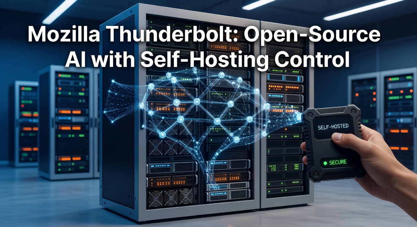 Mozilla Thunderbolt: Open-Source AI with Self-Hosting Control