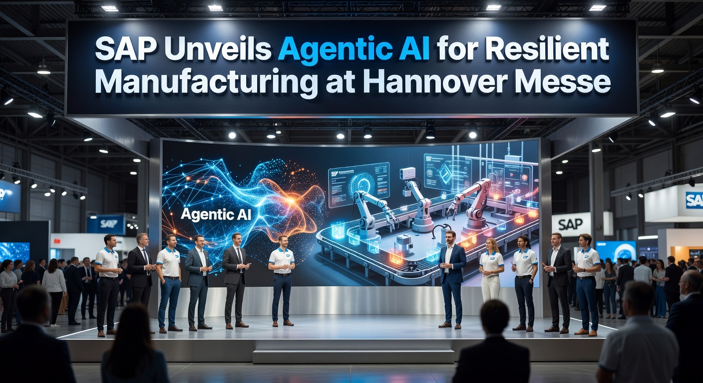 SAP Unveils Agentic AI for Resilient Manufacturing at Hannover Messe