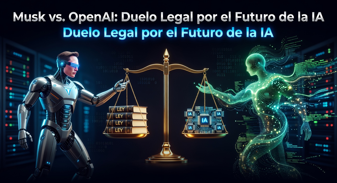 Musk vs. OpenAI: Duelo Legal por el Futuro de la IA