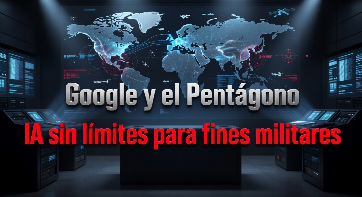 Google y el Pentágono: IA sin límites para fines militares