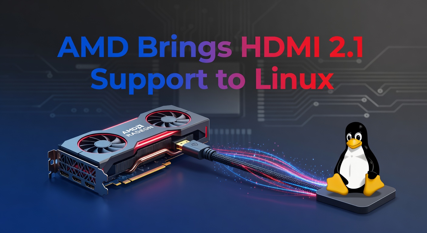 AMD Brings HDMI 2.1 Support to Linux