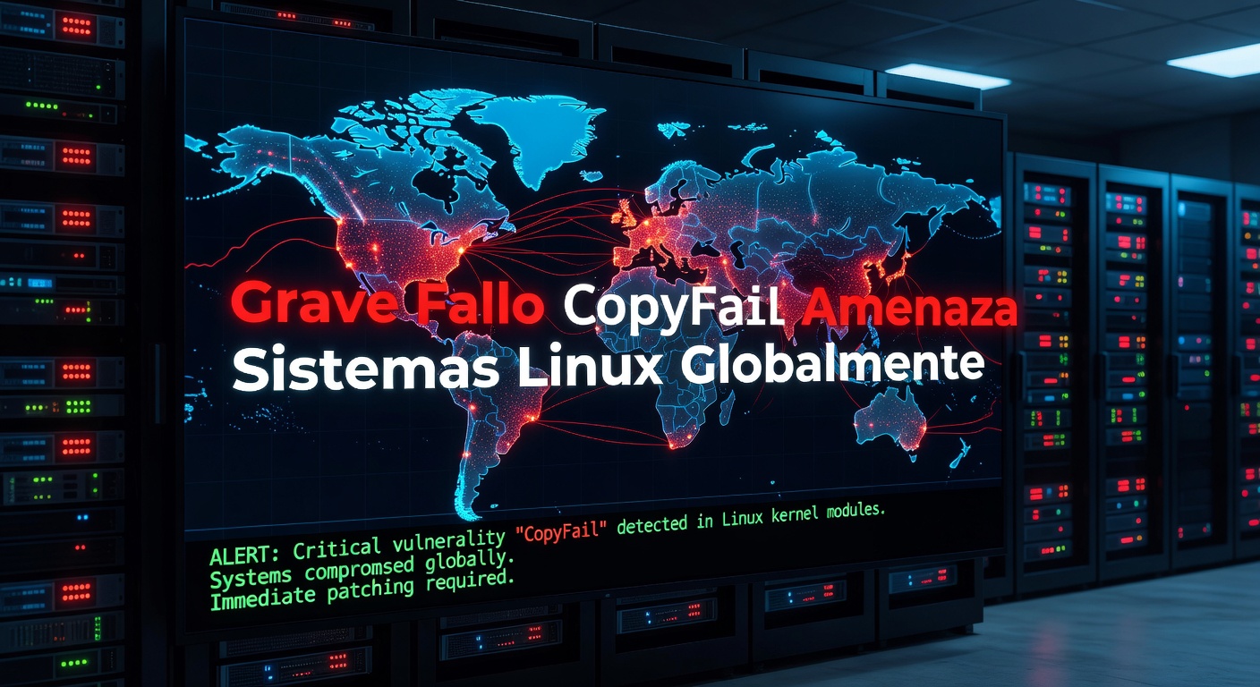 Grave Fallo CopyFail Amenaza Sistemas Linux Globalmente