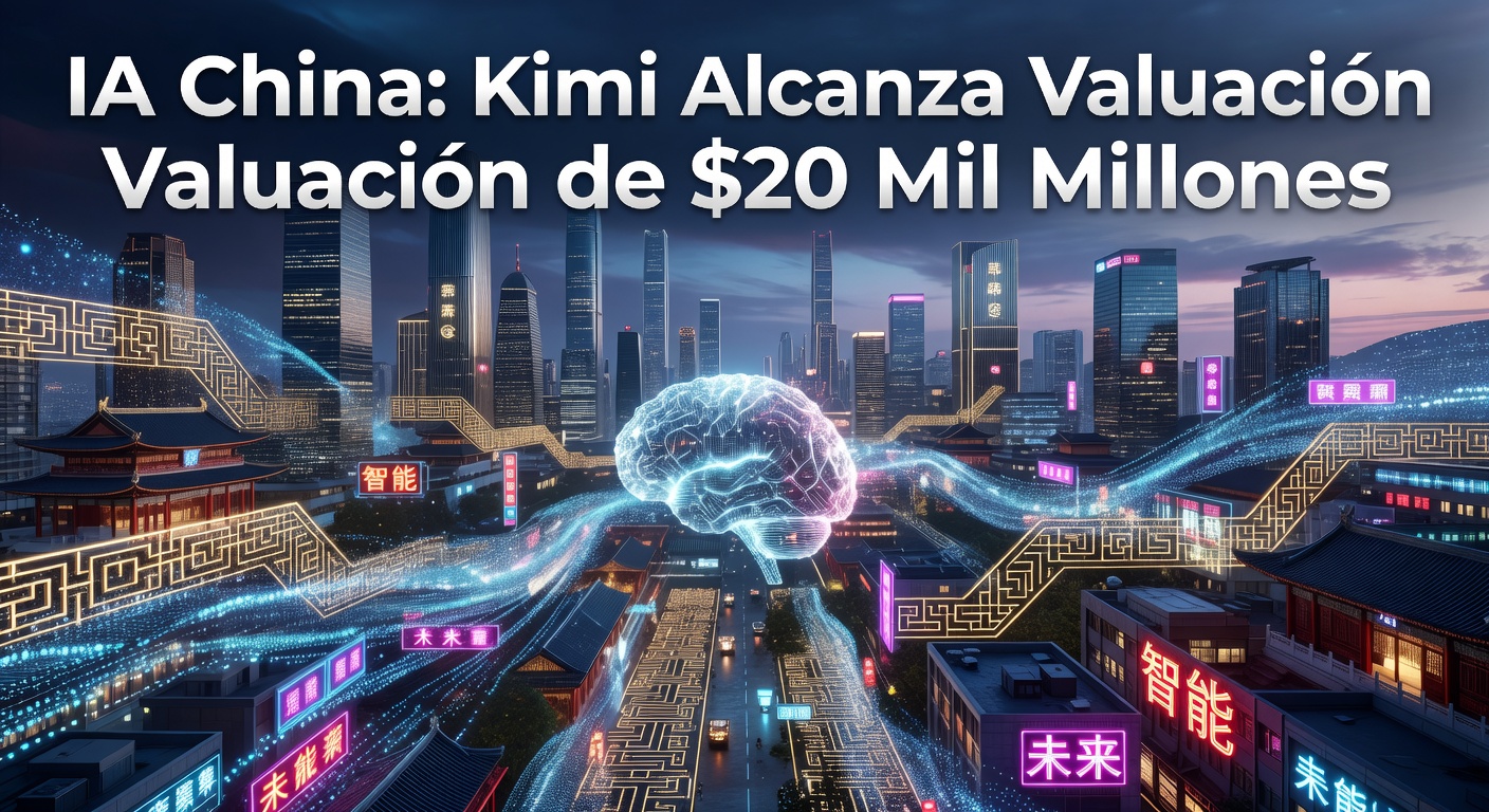 IA China: Kimi Alcanza Valuación de $20 Mil Millones