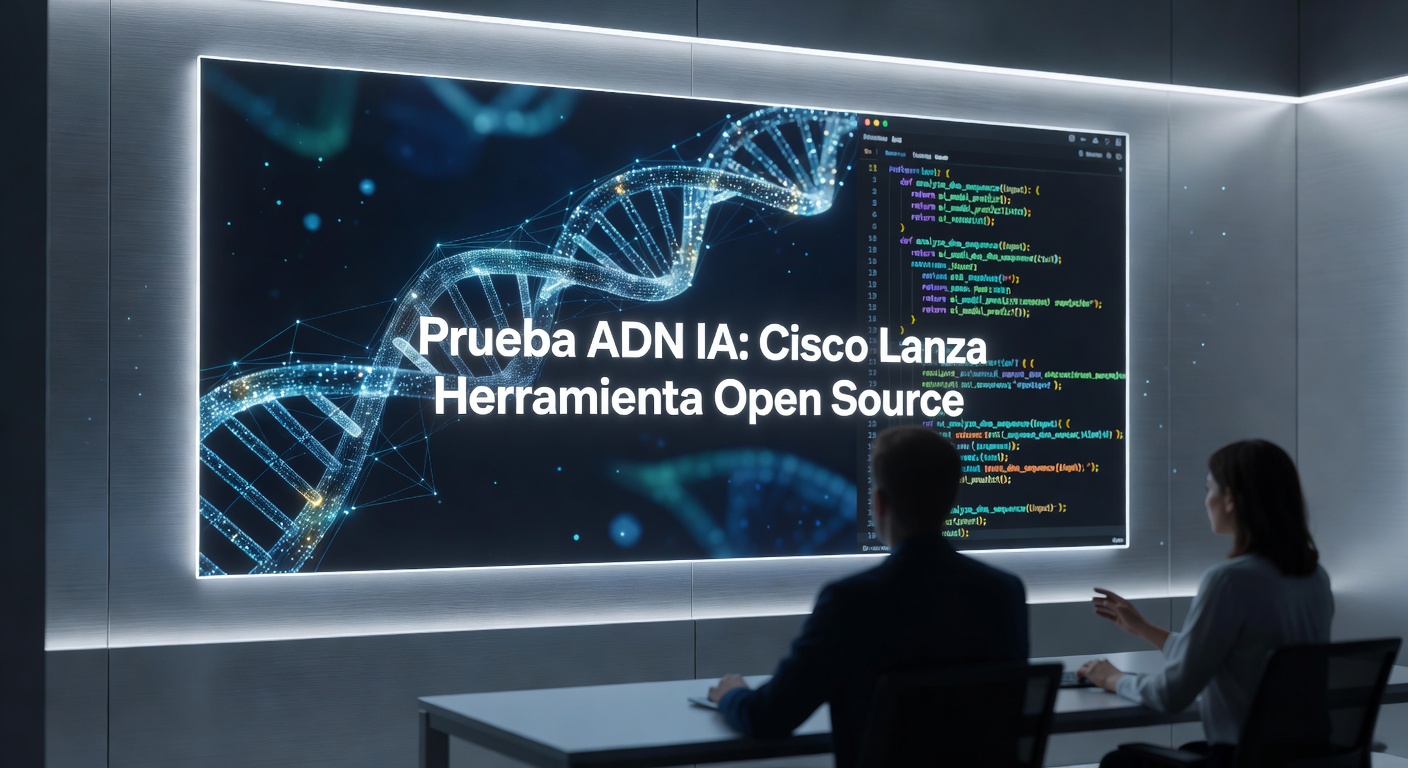 Prueba ADN IA: Cisco Lanza Herramienta Open Source