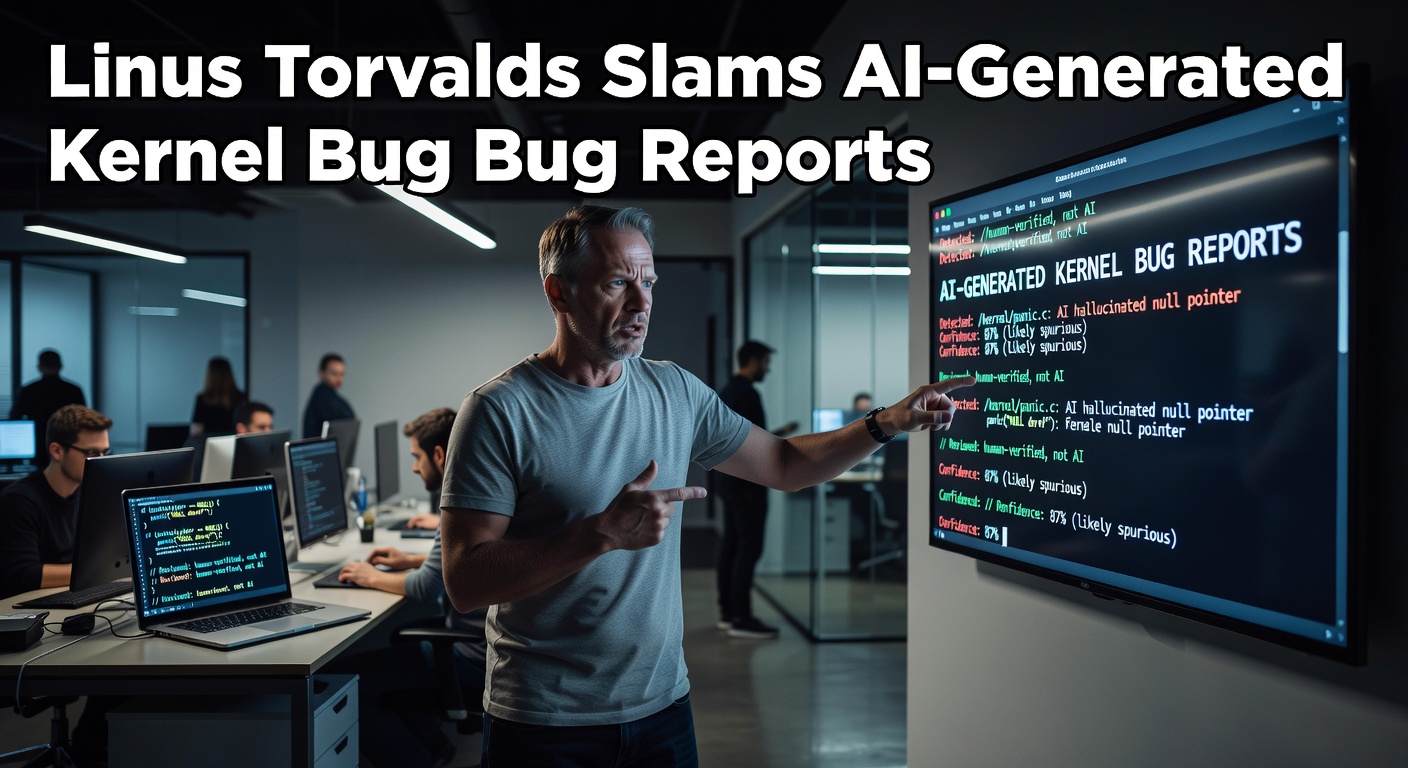 Linus Torvalds Slams AI-Generated Kernel Bug Reports