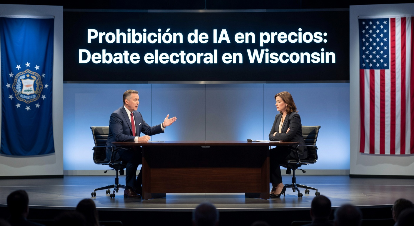 Prohibición de IA en precios: Debate electoral en Wisconsin