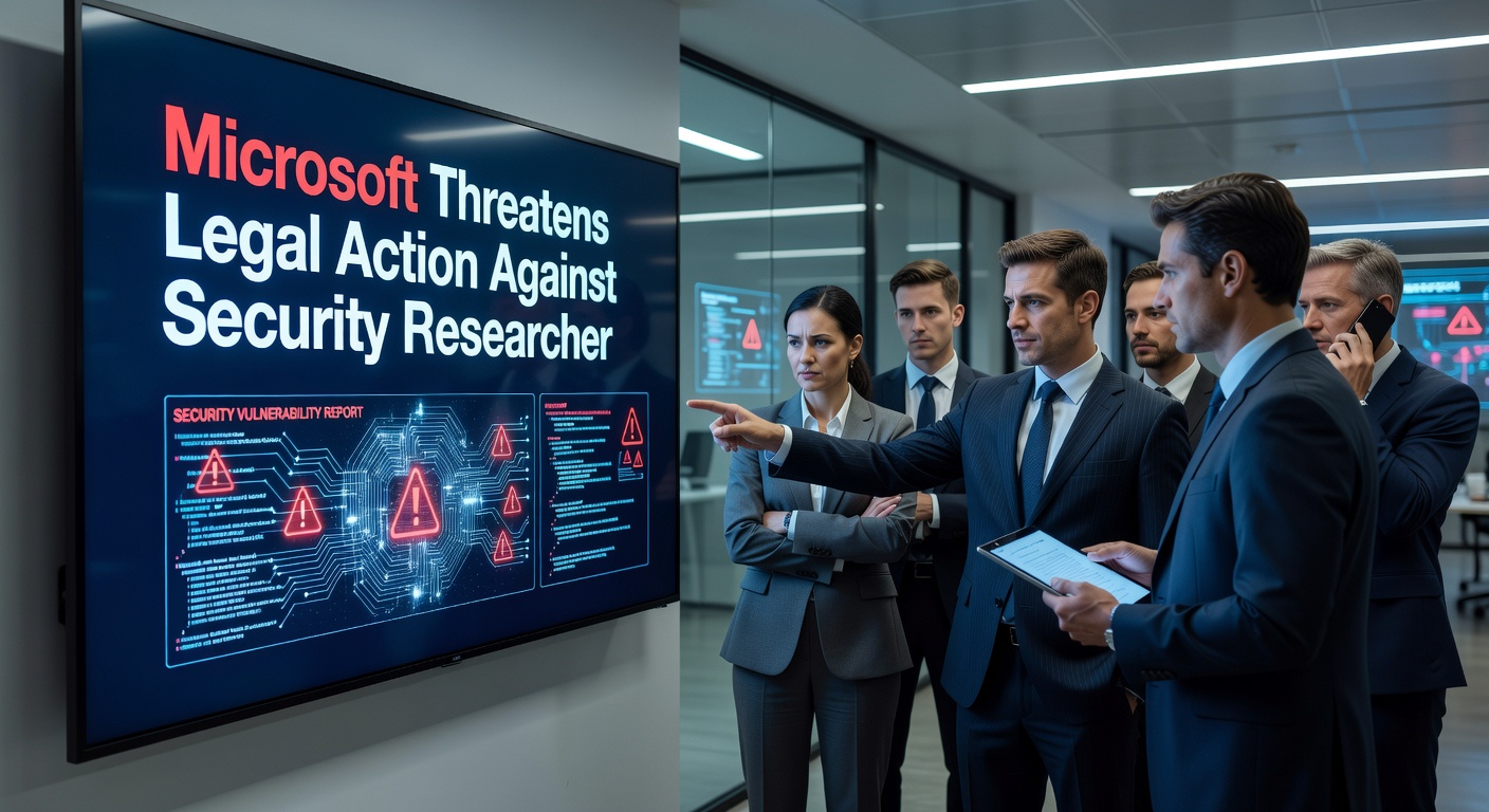 Microsoft Threatens Legal Action Against Security Researcher