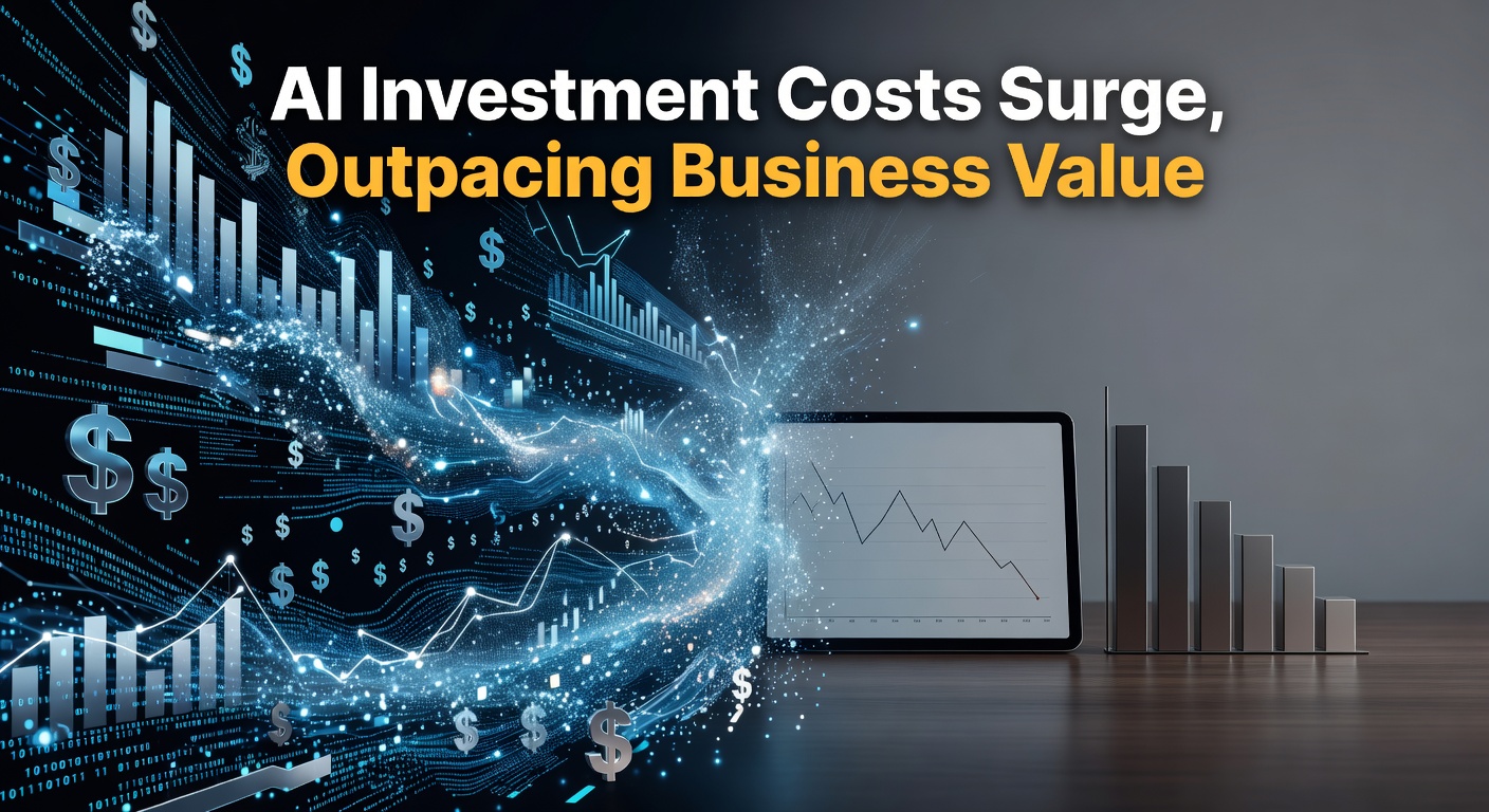 AI Investment Costs Surge, Outpacing Business Value