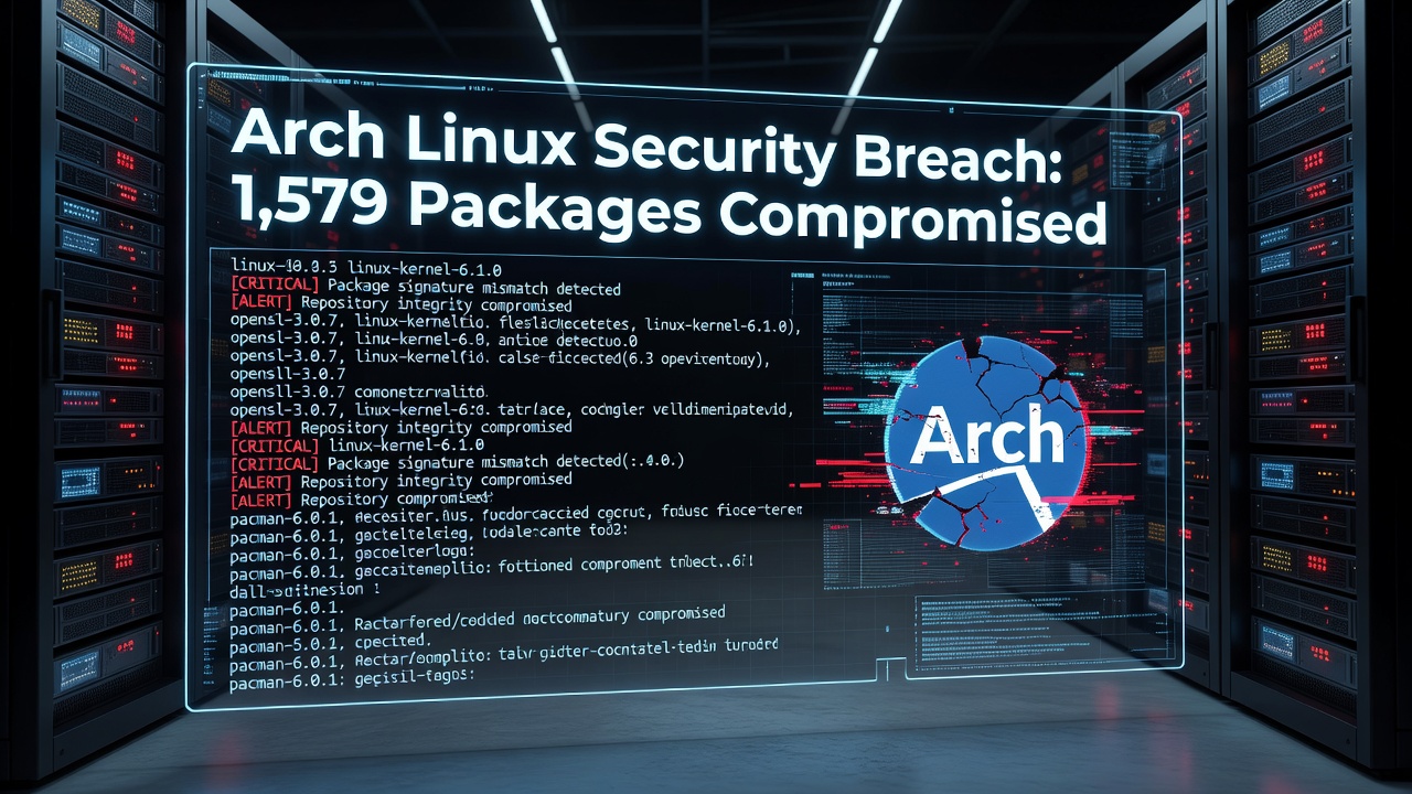 Arch Linux Security Breach: 1,579 Packages Compromised