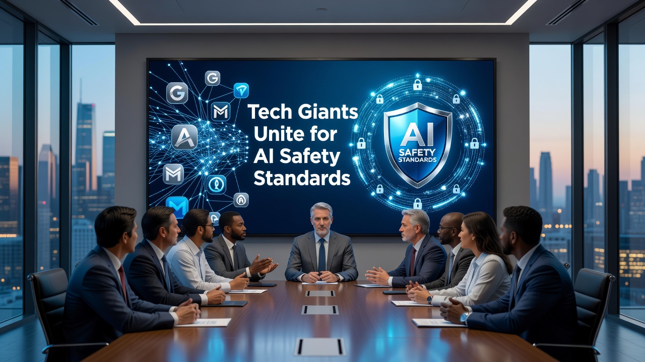 Tech Giants Unite for AI Safety Standards