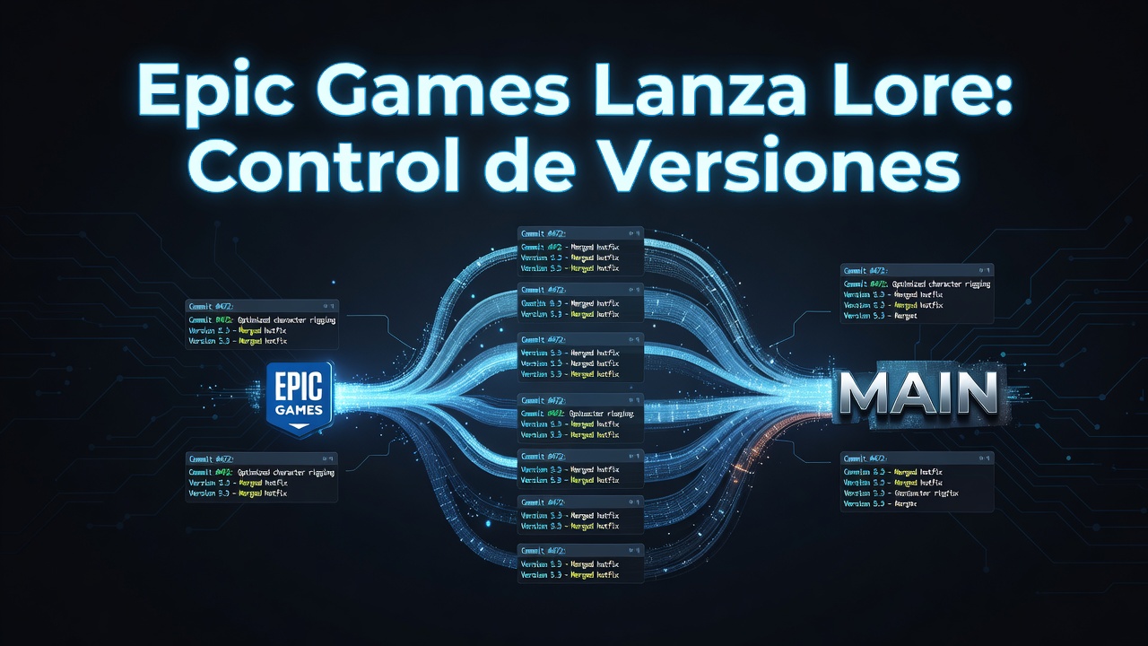 Epic Games Lanza Lore: Control de Versiones