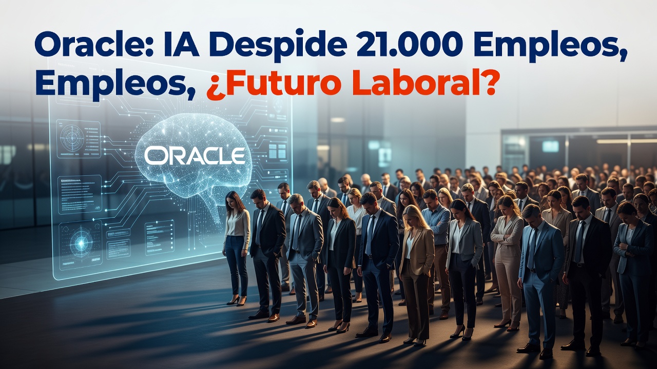 Oracle: IA Despide 21.000 Empleos, ¿Futuro Laboral?