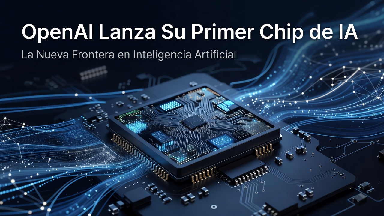 OpenAI Lanza Su Primer Chip de IA