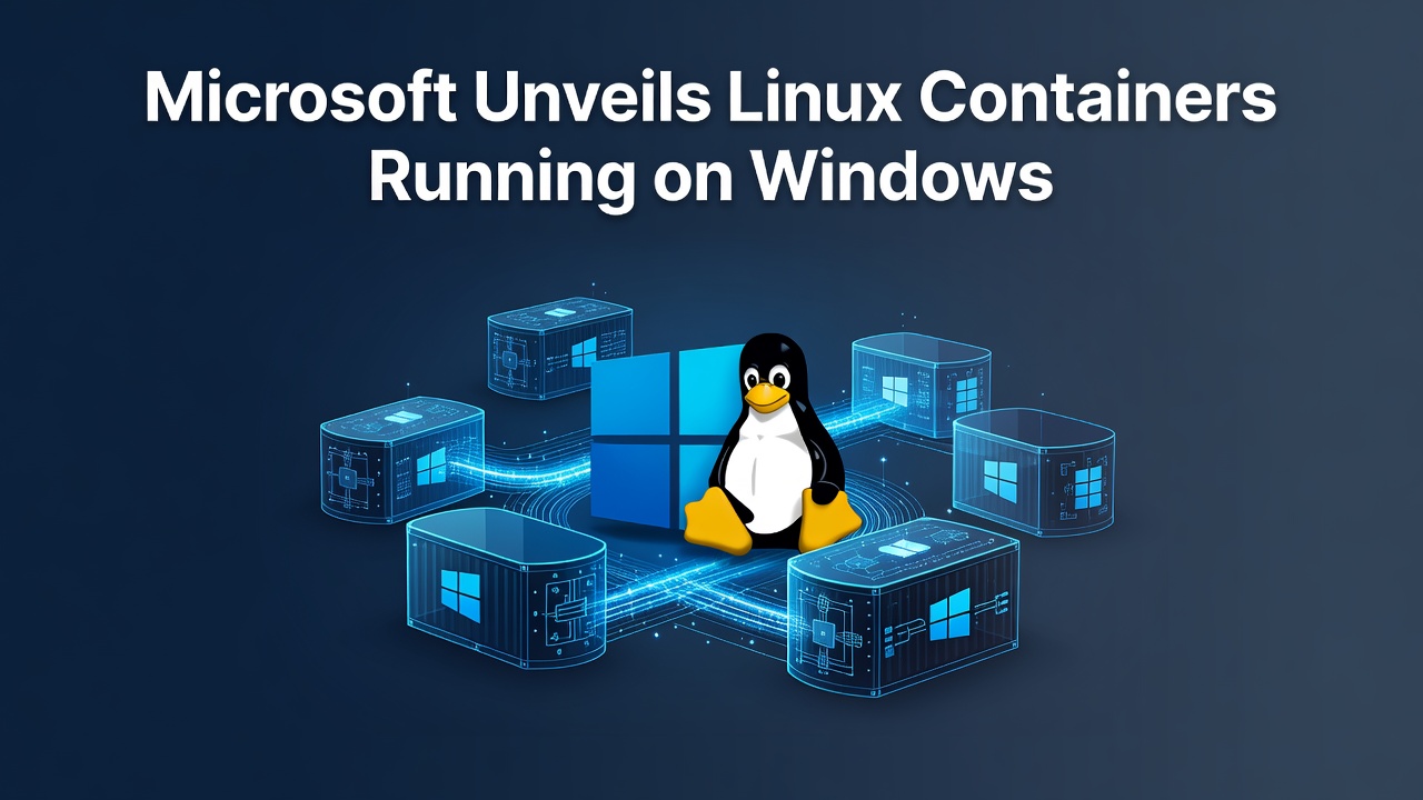 Microsoft Unveils Linux Containers Running on Windows