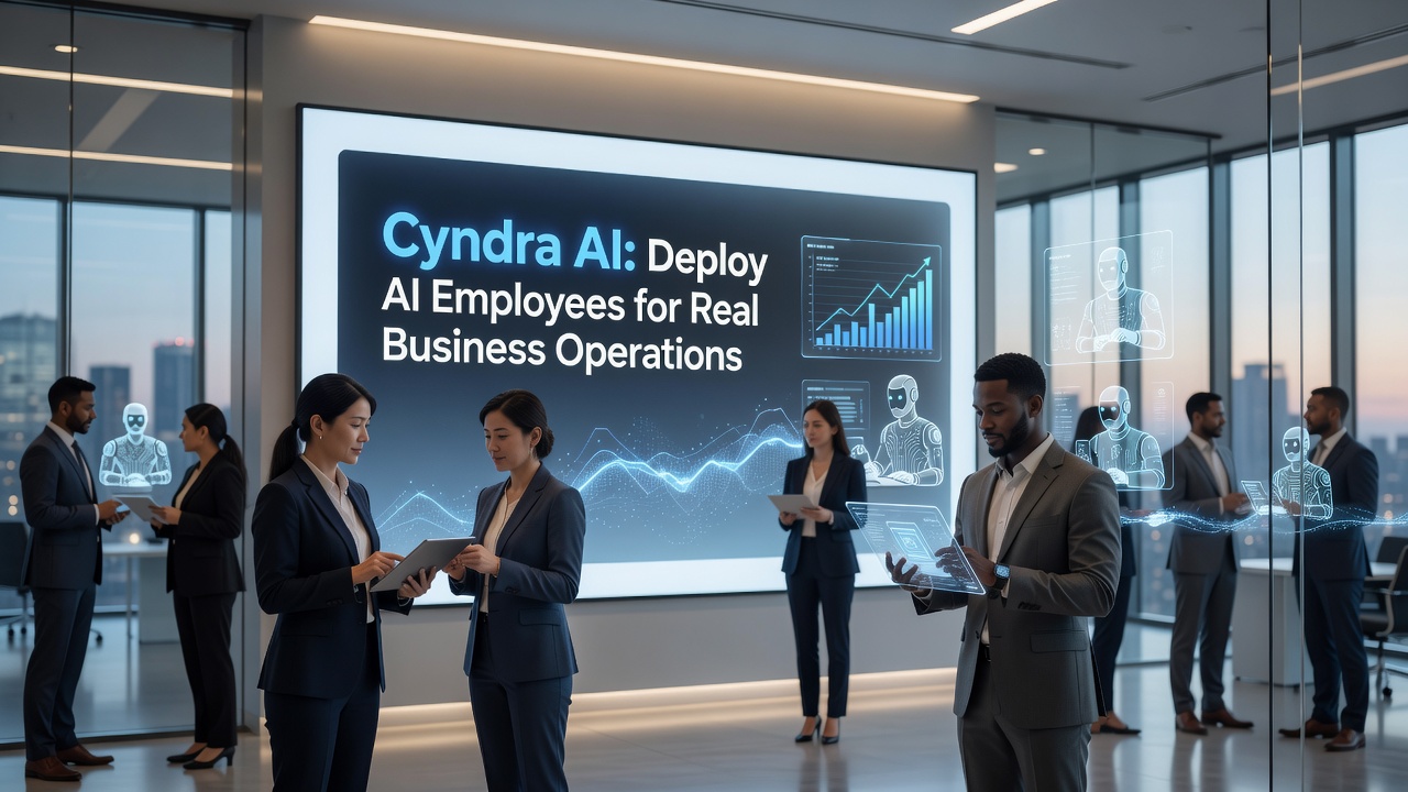 Cyndra AI: Deploy AI Employees for Real Business Operations