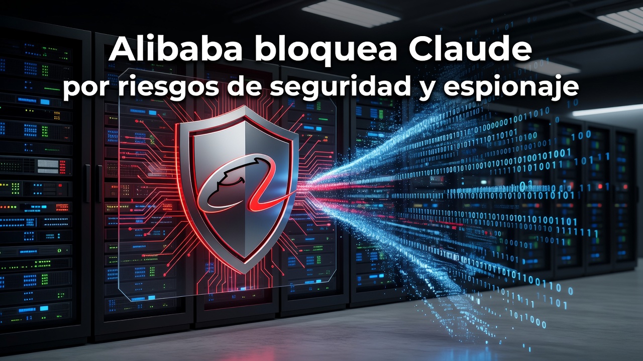 Alibaba bloquea Claude por riesgos de seguridad y espionaje