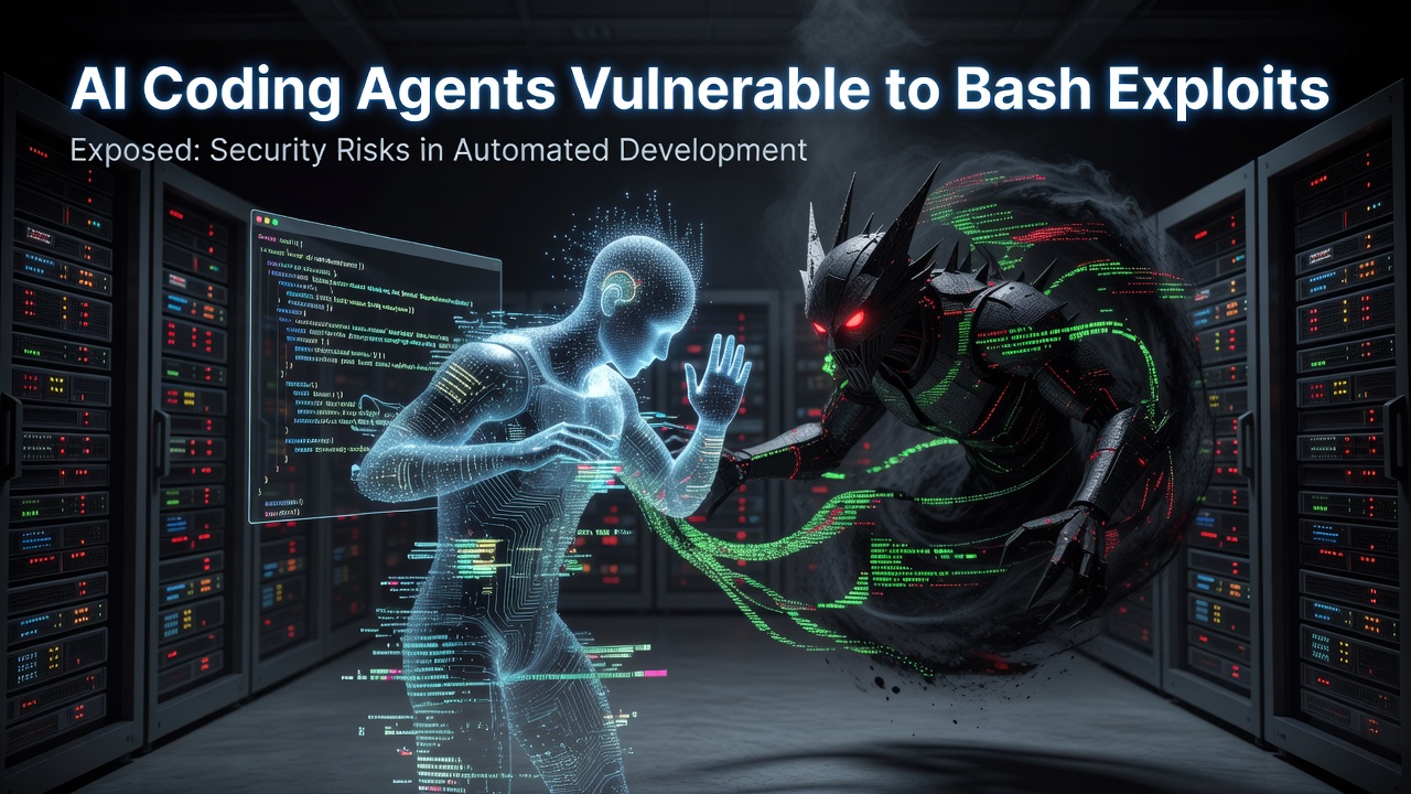 AI Coding Agents Vulnerable to Bash Exploits