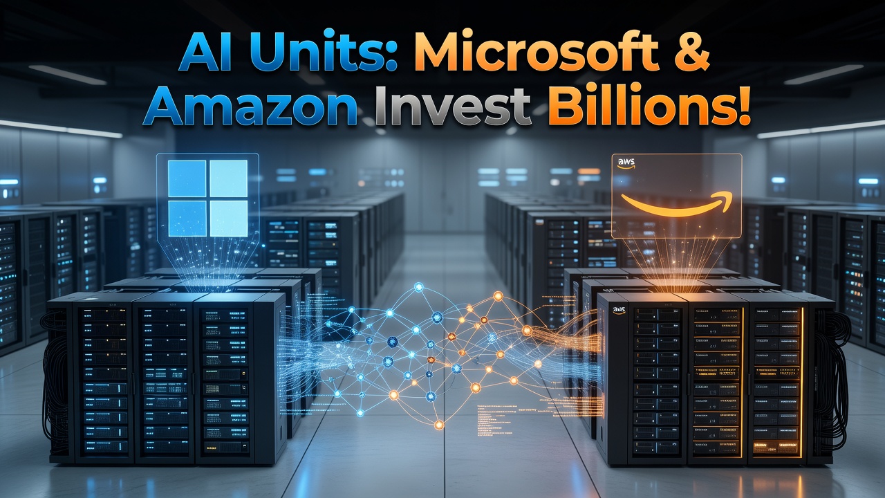 AI Units: Microsoft & Amazon Invest Billions!