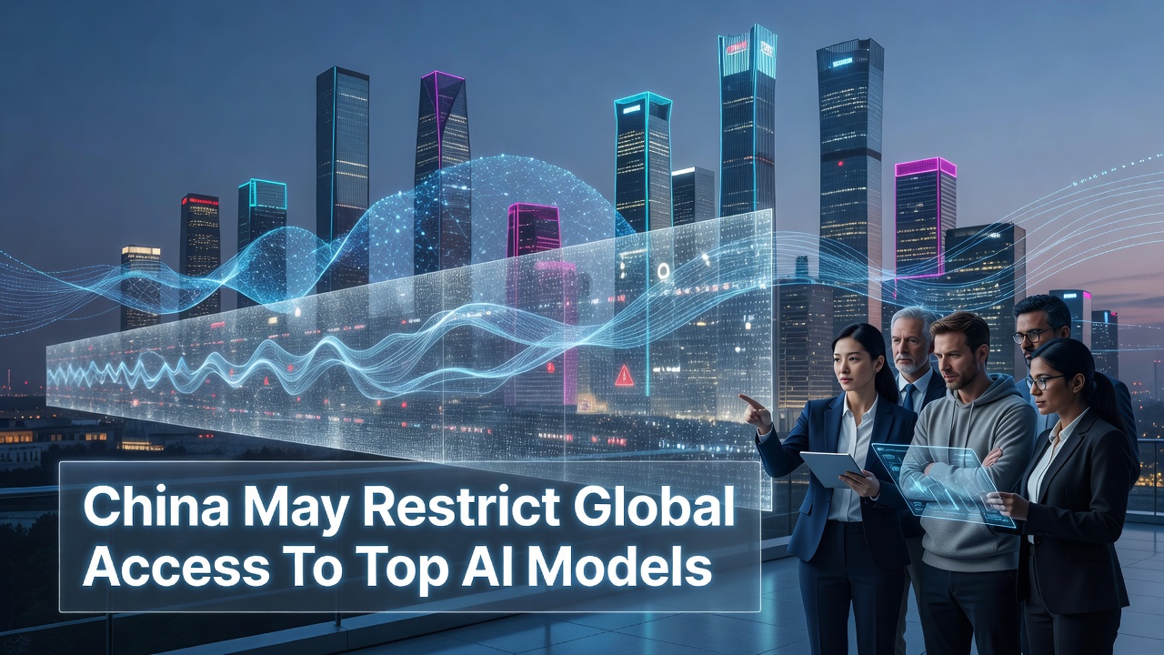 China May Restrict Global Access To Top AI Models