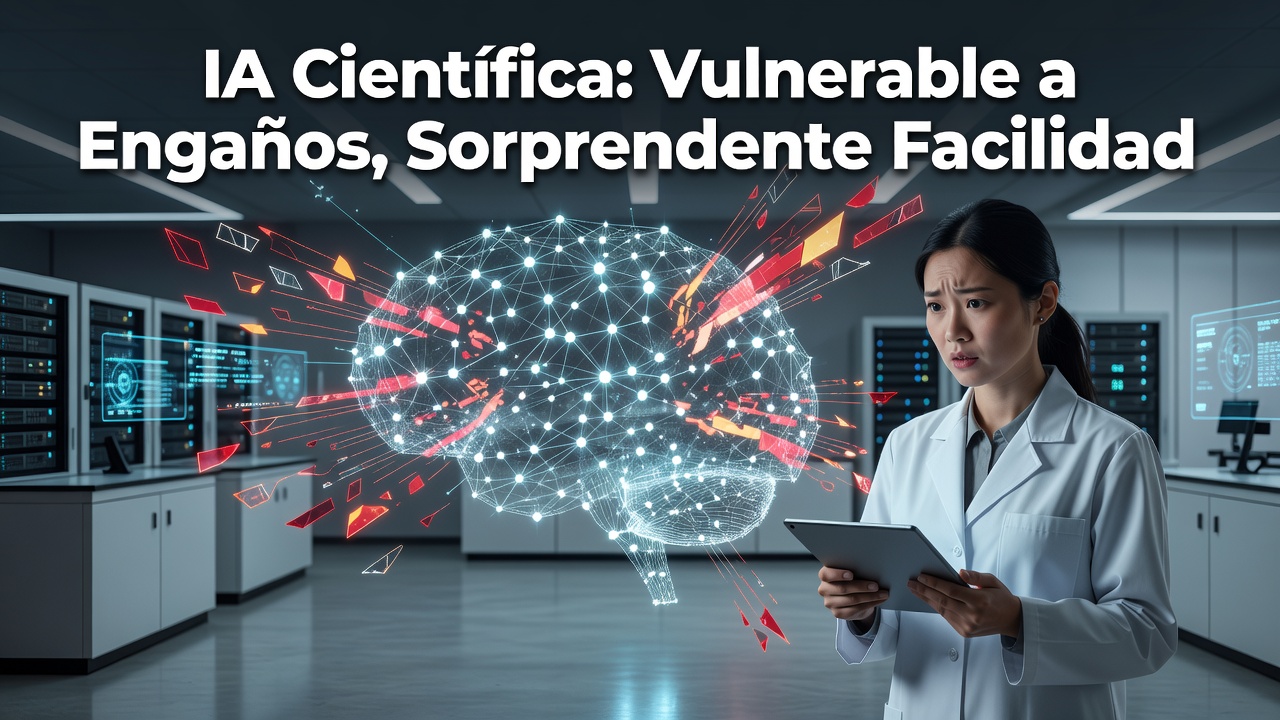 IA Científica: Vulnerable a Engaños, Sorprendente Facilidad