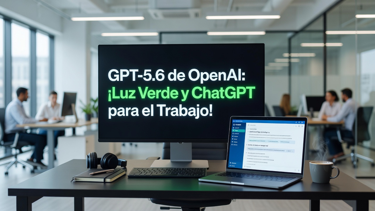 GPT-5.6 de OpenAI: ¡Luz Verde y ChatGPT para el Trabajo!