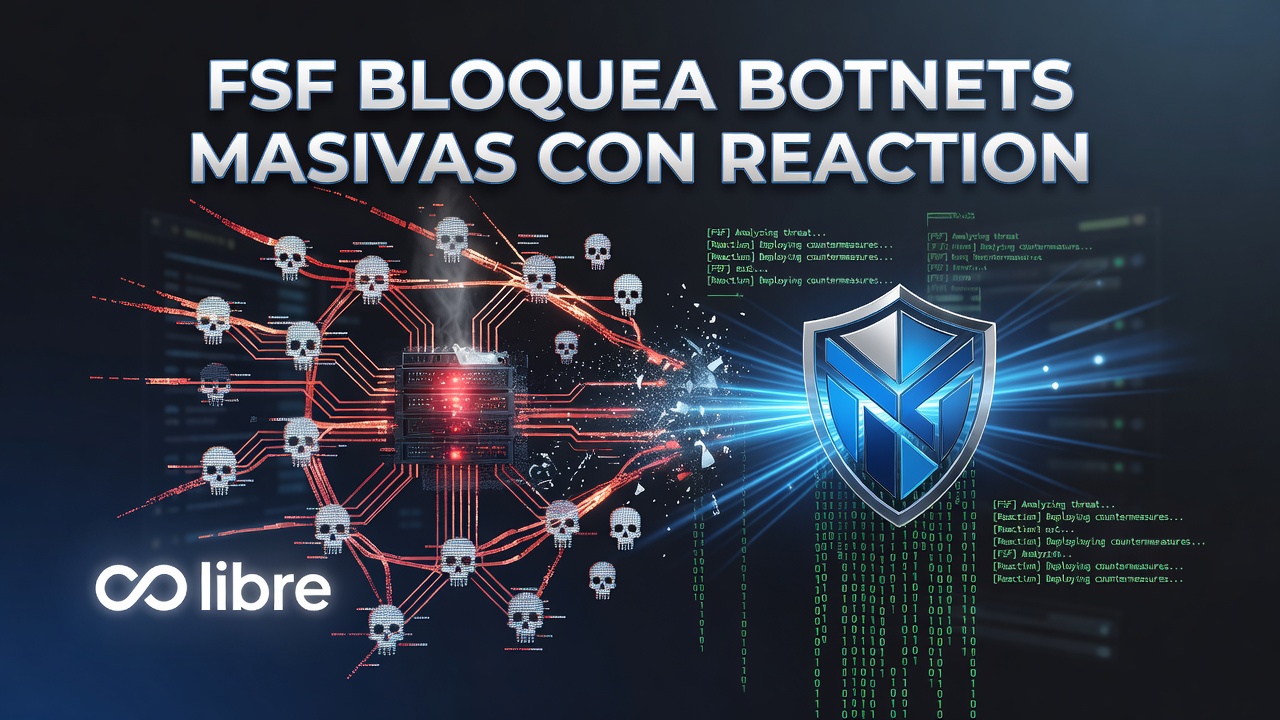 FSF Bloquea Botnets Masivas con Reaction