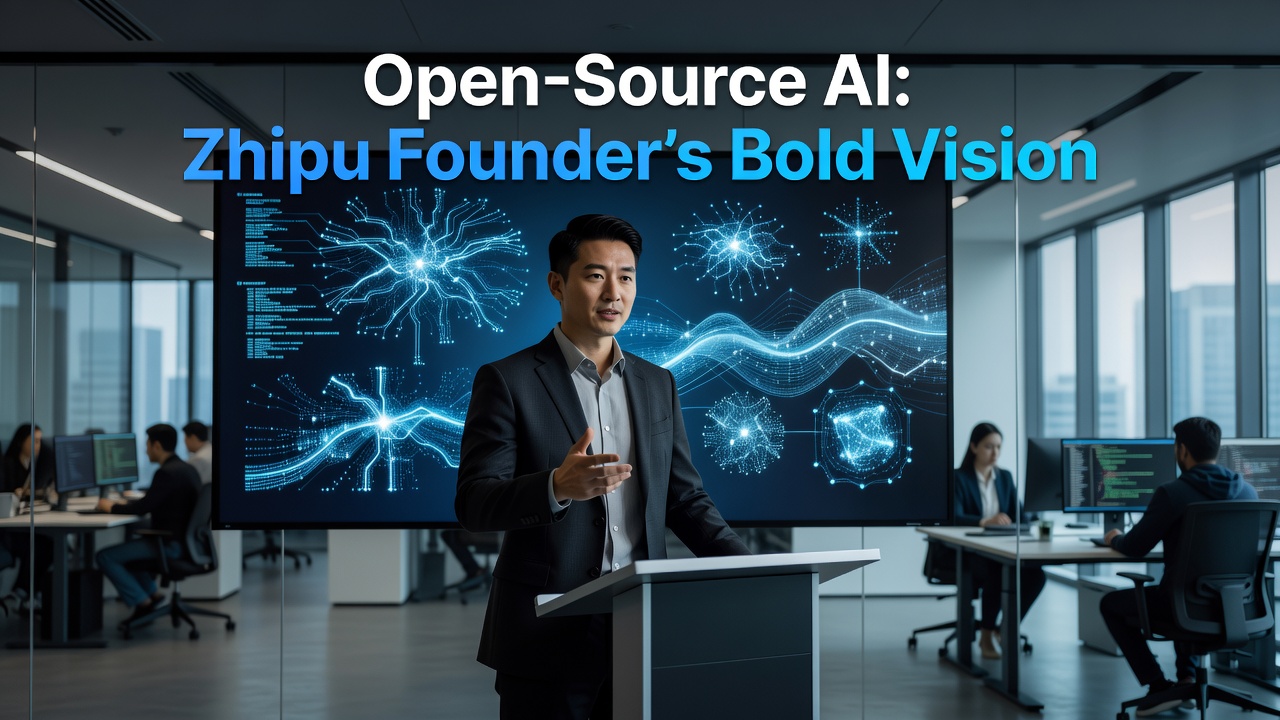 Open-Source AI: Zhipu Founder's Bold Vision