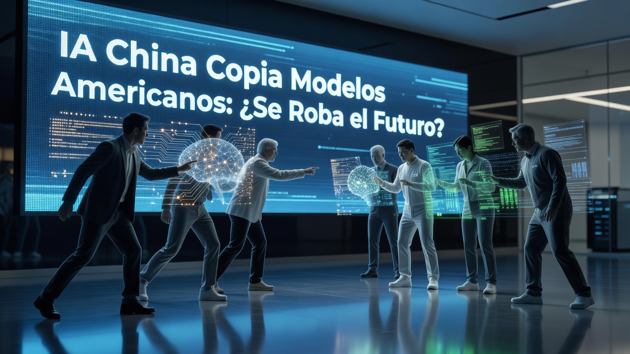IA China Copia Modelos Americanos: ¿Se Roba el Futuro?