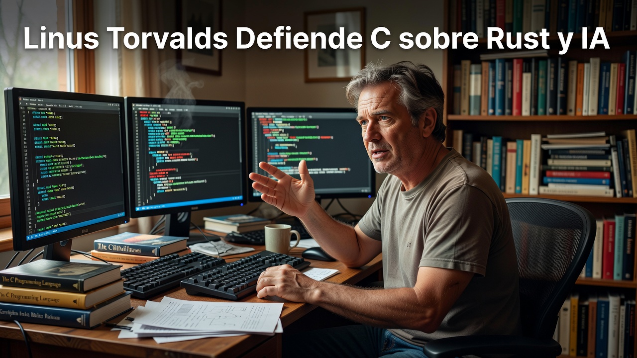 Linus Torvalds Defiende C sobre Rust y IA