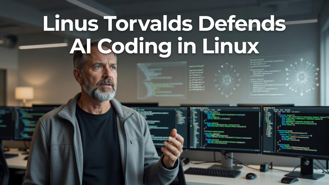 Linus Torvalds Defends AI Coding in Linux