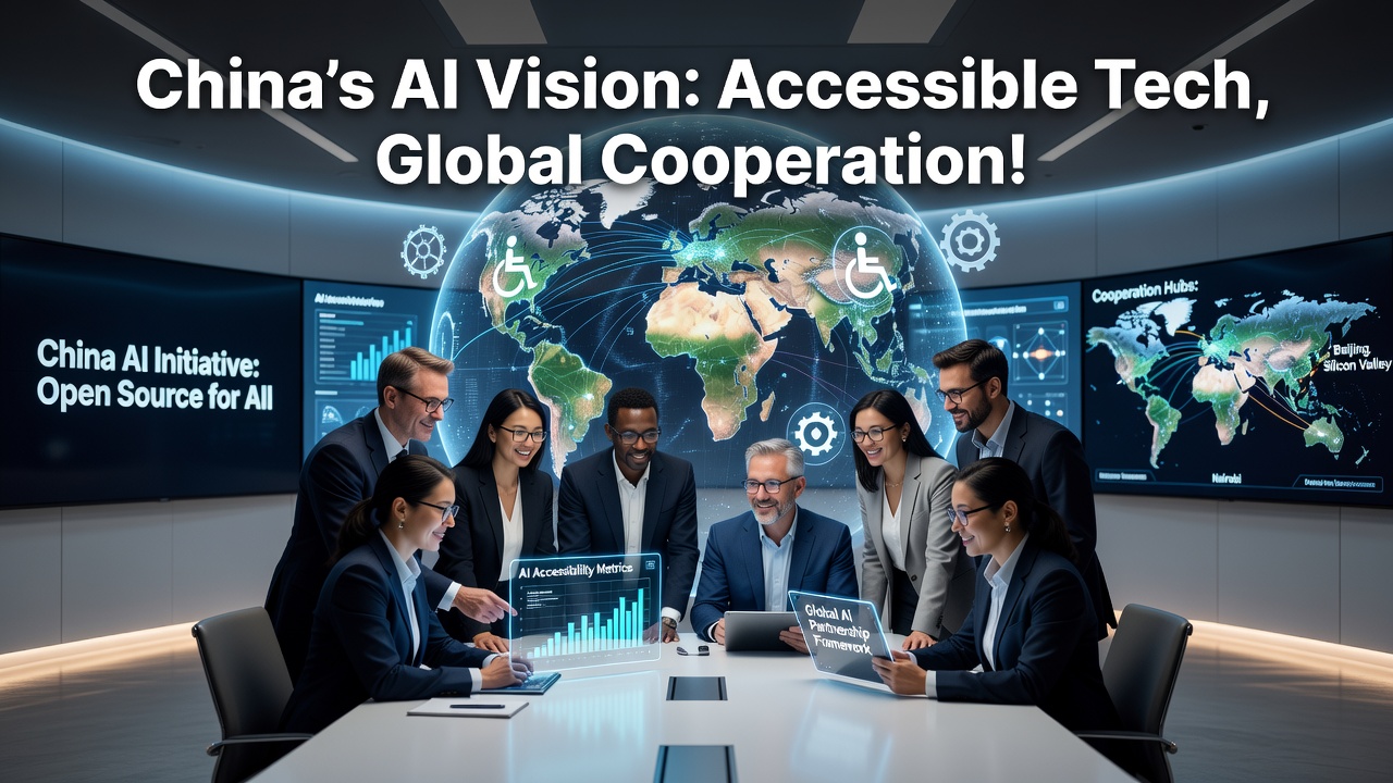 China's AI Vision: Accessible Tech, Global Cooperation!