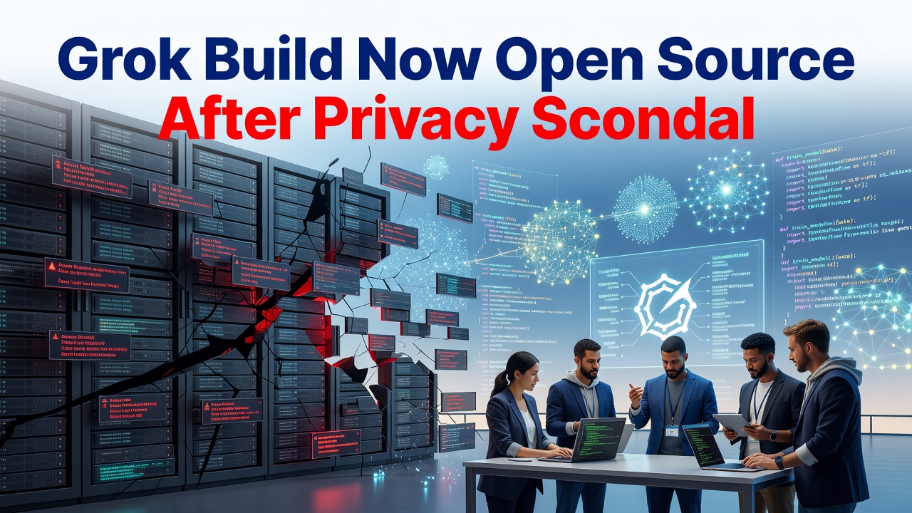 Grok Build Now Open Source After Privacy Scandal