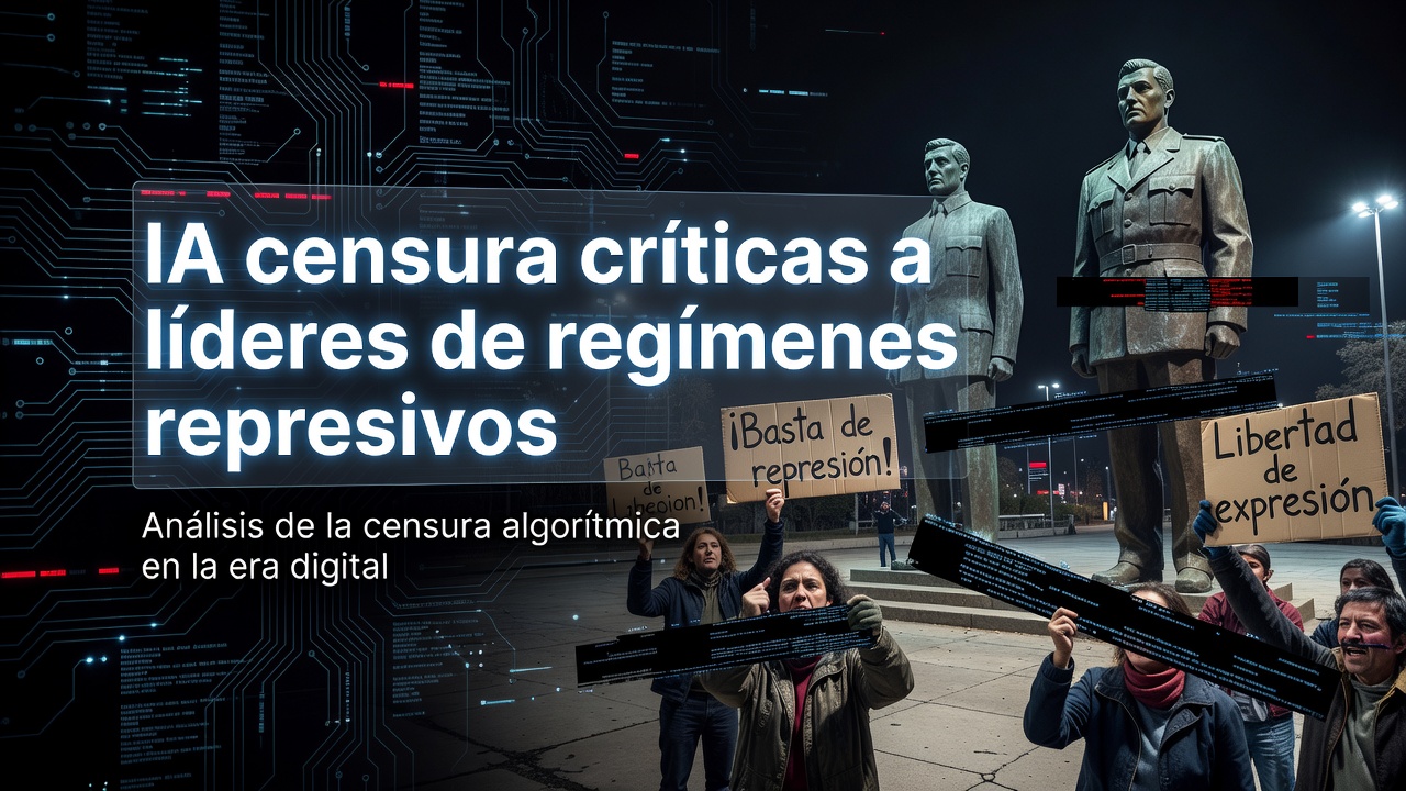 IA censura críticas a líderes de regímenes represivos