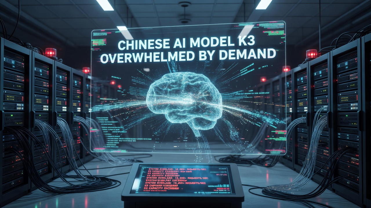 Chinese AI Model K3 Overwhelmed by Demand