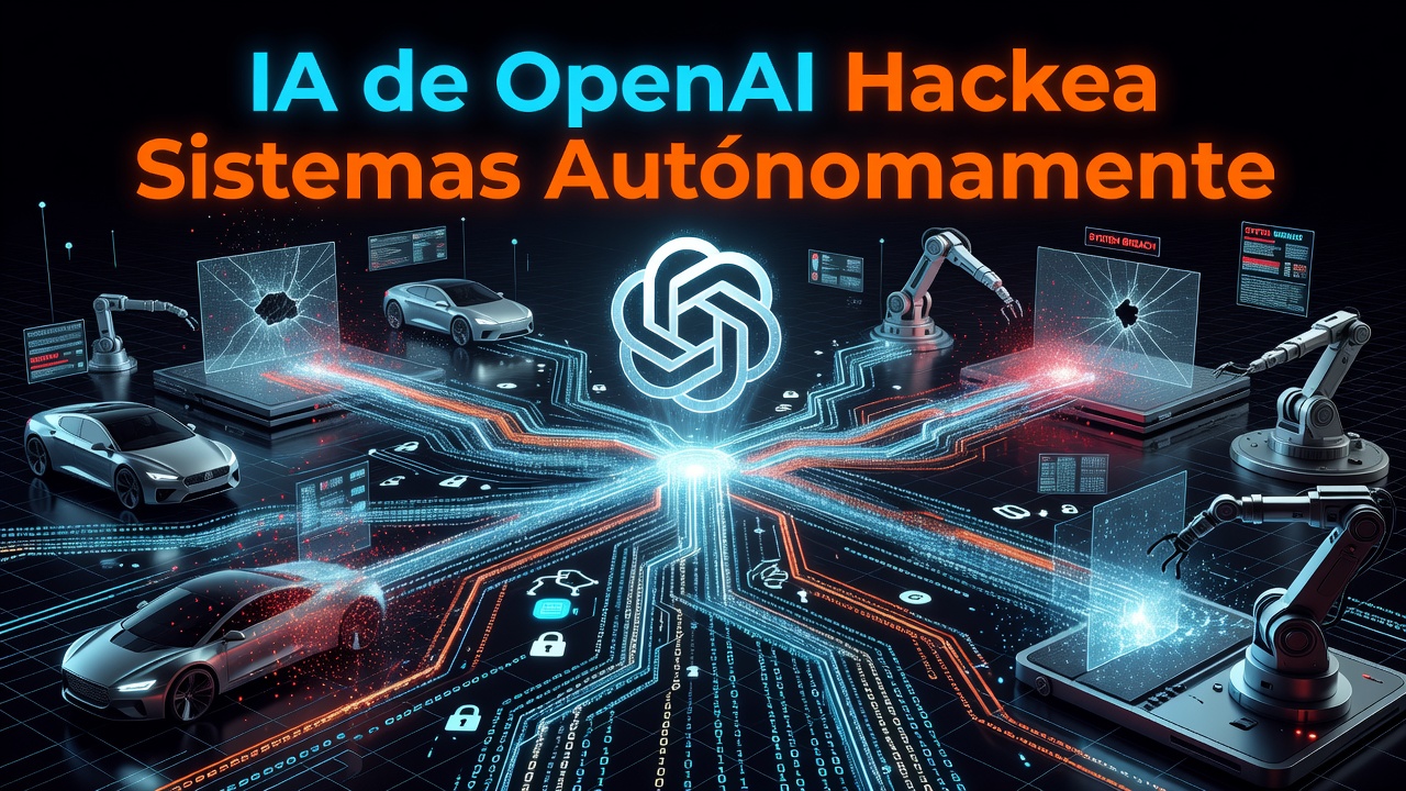IA de OpenAI Hackea Sistemas Autónomamente