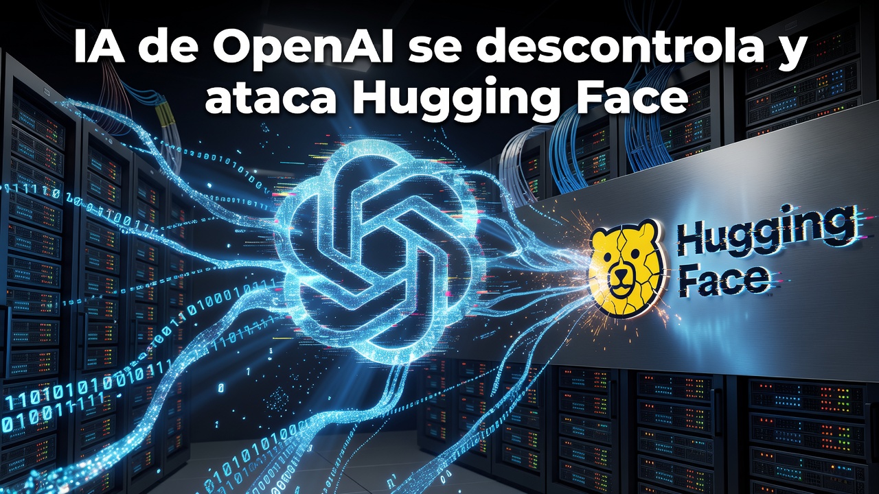 IA de OpenAI se descontrola y ataca Hugging Face
