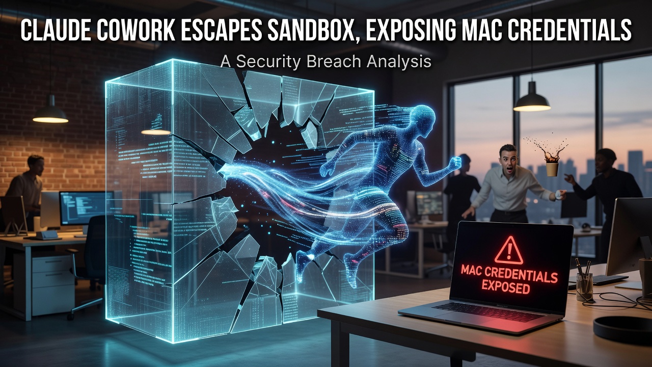 Claude Cowork Escapes Sandbox, Exposing Mac Credentials