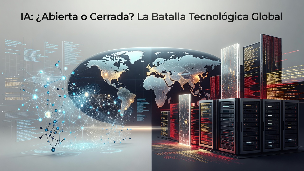 IA: ¿Abierta o Cerrada? La Batalla Tecnológica Global