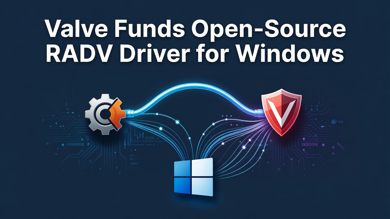 Valve Funds Open-Source RADV Driver for Windows