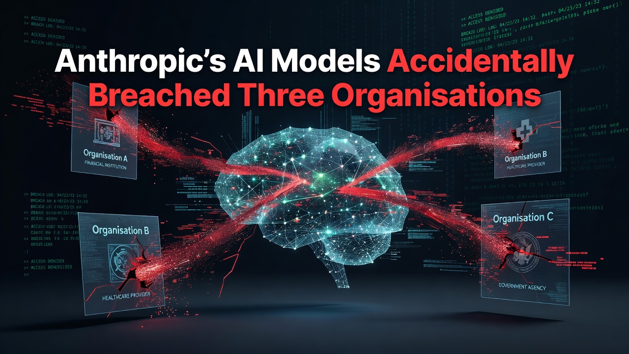Anthropic's AI Models Accidentally Breached Three Organisations