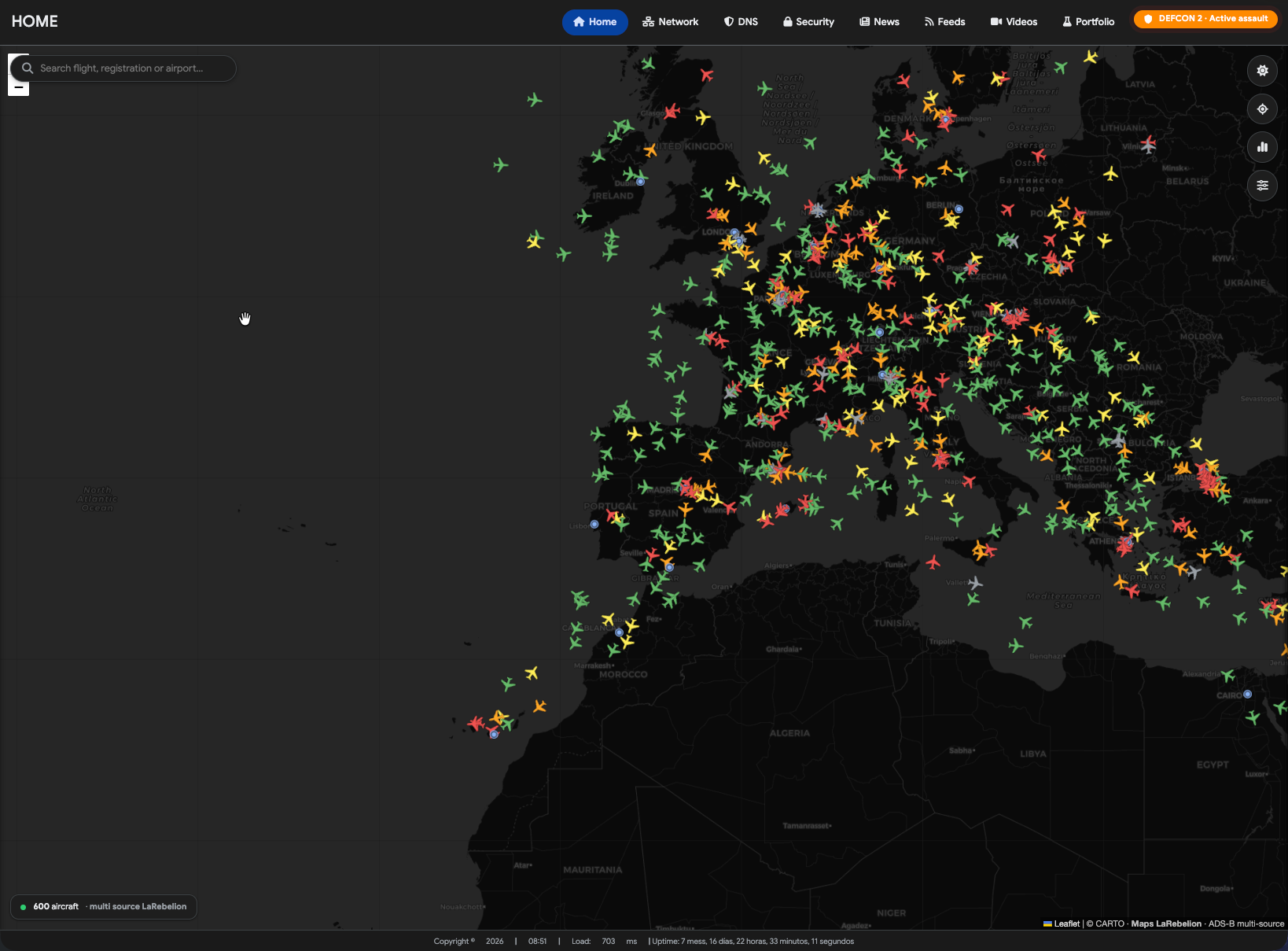 FlightRadar LaRebelion